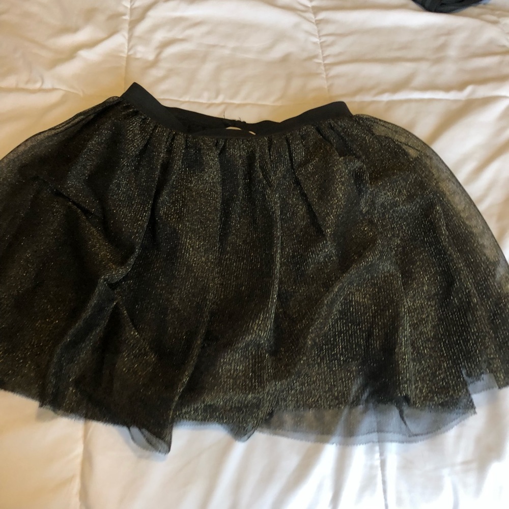Black tutu-like skirt